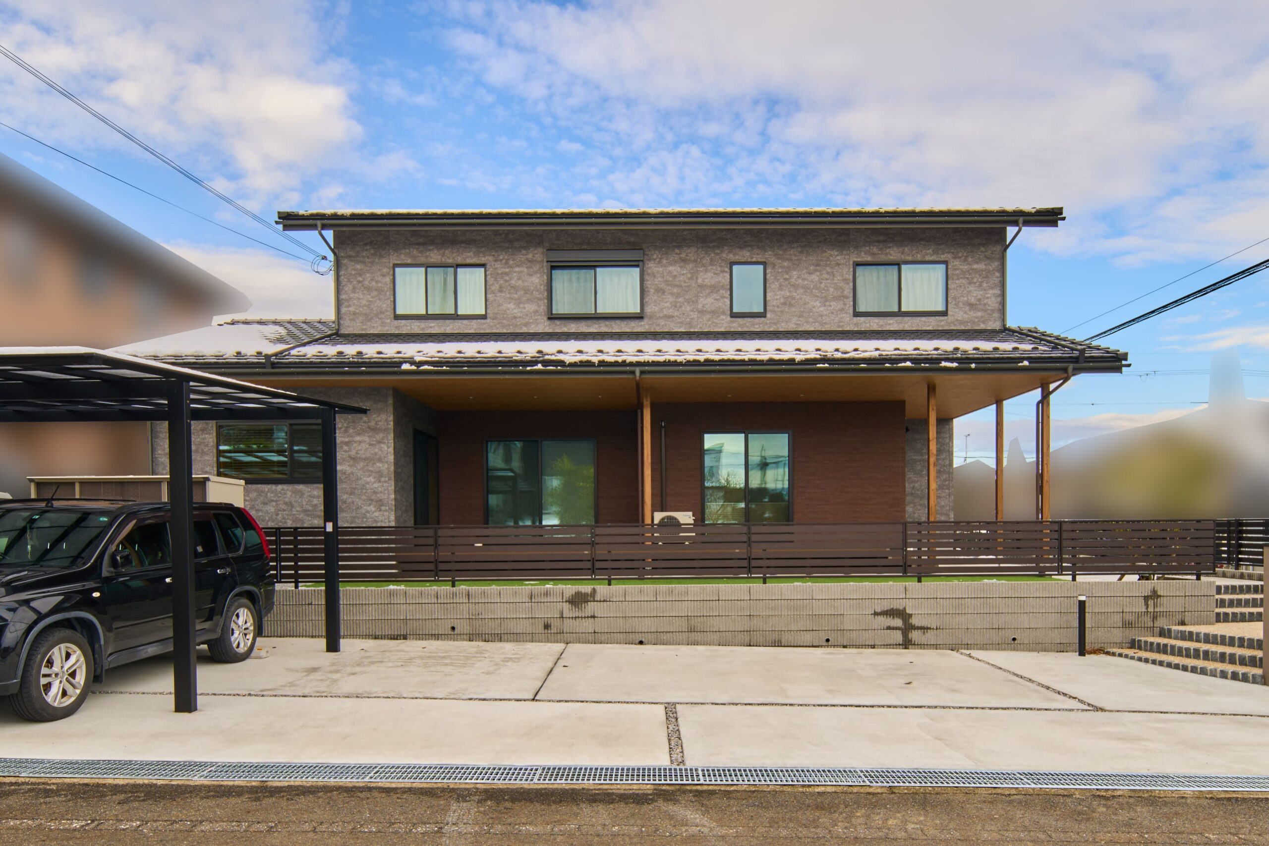 木のぬくもりと和の雰囲気漂うお家