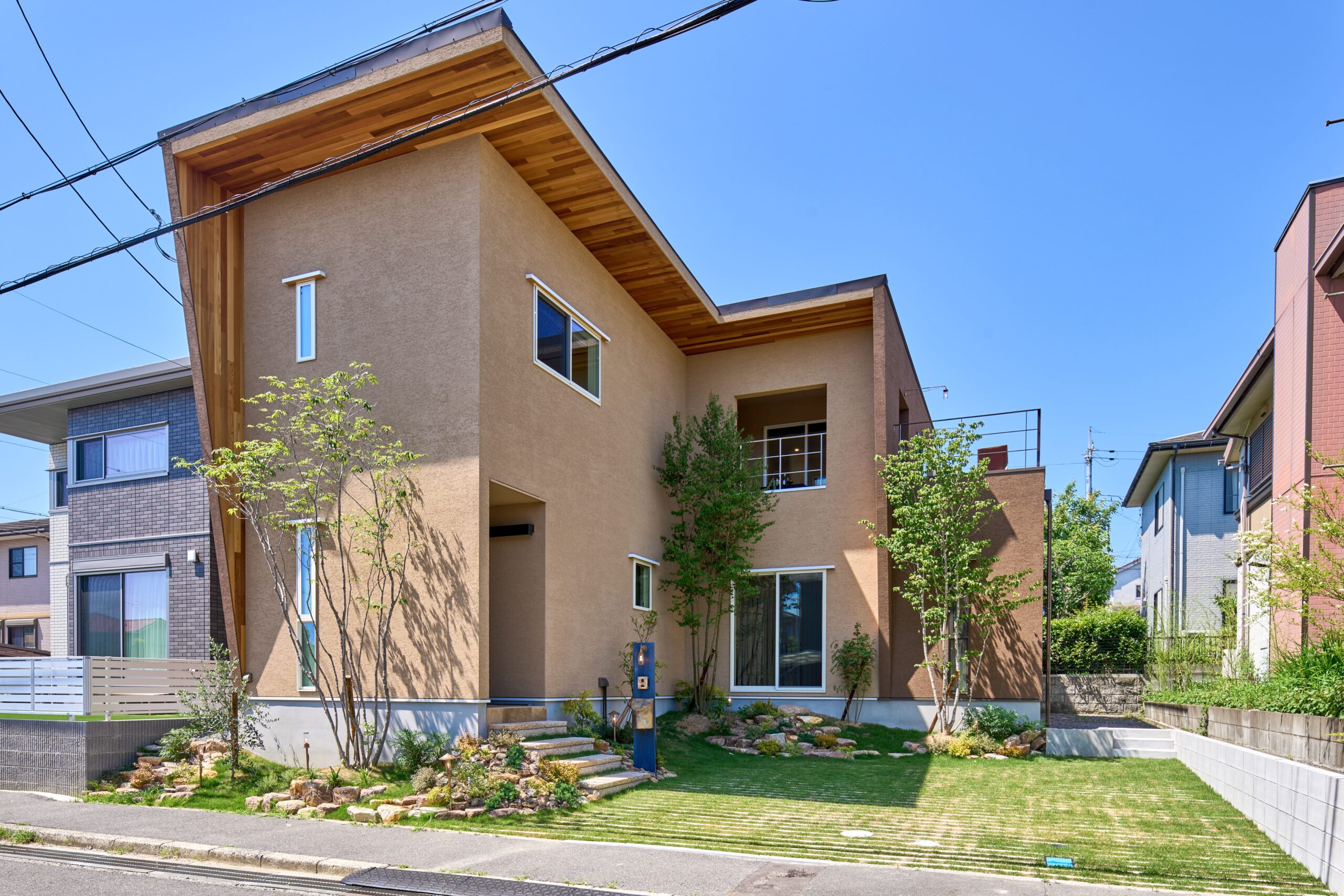 湖南市北山台　モデルハウス　外観